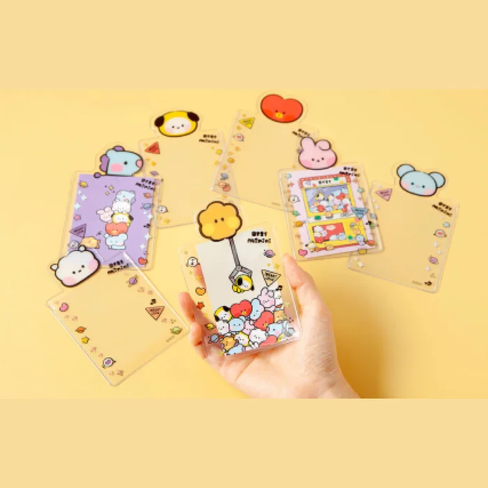 BTS x BT21 MININI FOTOKARTENHÜLLEN-SET