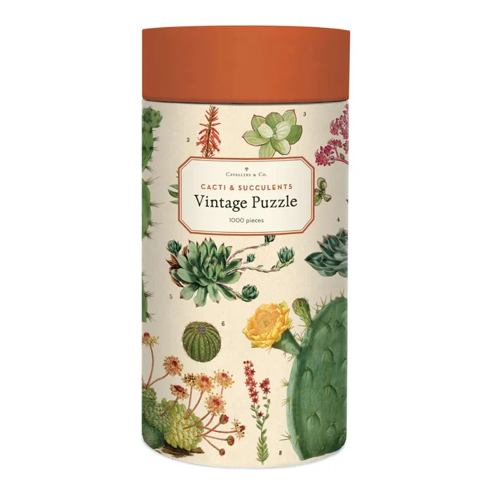 Cacti & Succulents 1,000 Piece Puzzle