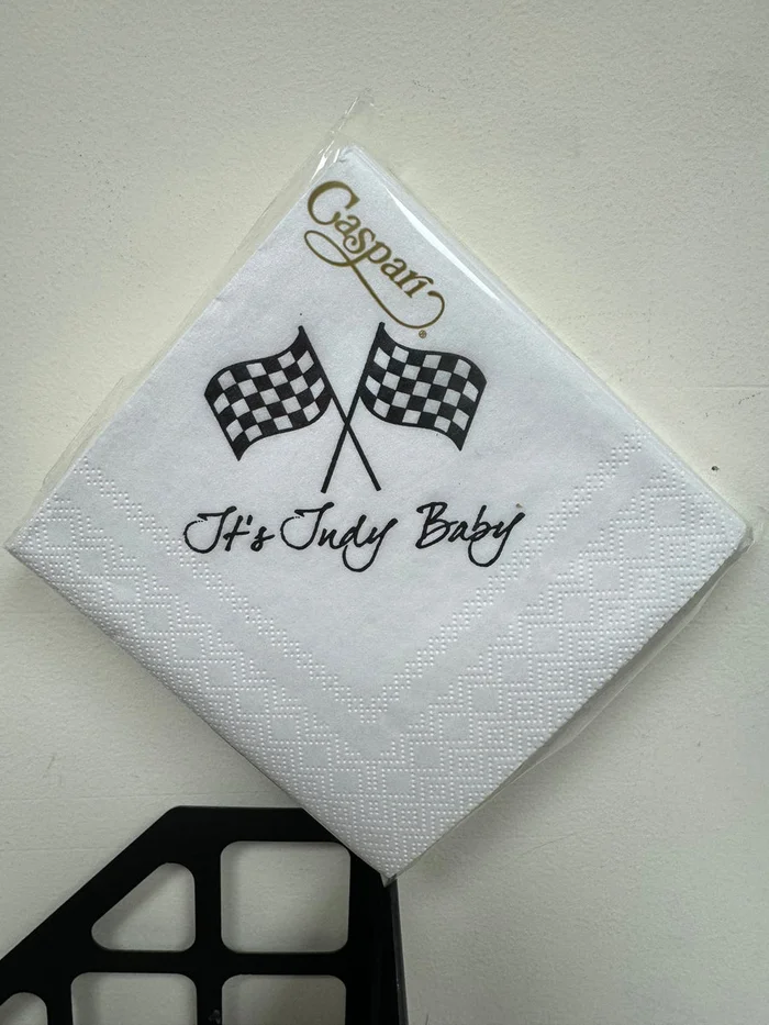 Caspari It’s Indy Baby Cocktail Napkins