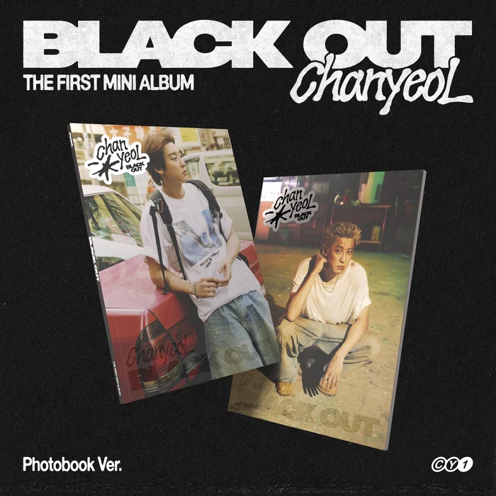 CHANYEOL – 1ST MINI ALBUM [BLACK OUT] (PHOTO BOOK VER.) (2 VERSIONS)