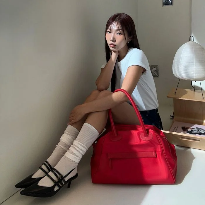 CHRISTINE PROJECT TWO ZIPPER BAG NYLON ORIGINAL