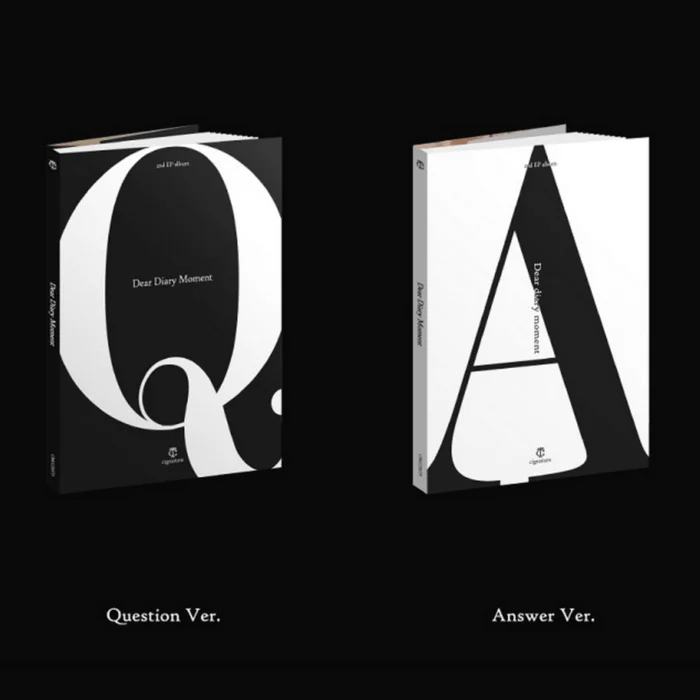 CIGNATURE – DEAR DIARY MOMENT (2ND EP) (2 VERSIONS)