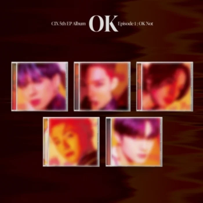 CIX – 5TH EP ALBUM [OK EPISODE 1 : OK NOT] (JEWEL CASE VER) (5 VERSIONS)