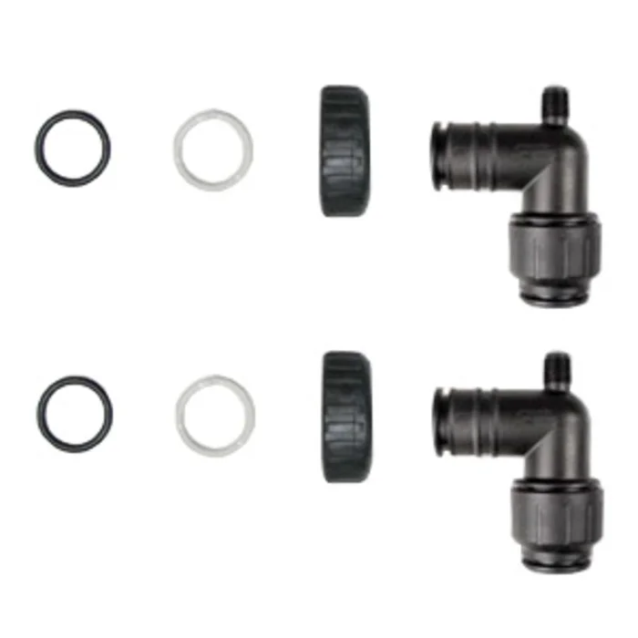 Clack WS1 V3007-16 John Guest 1″ QC Elbow Assembly