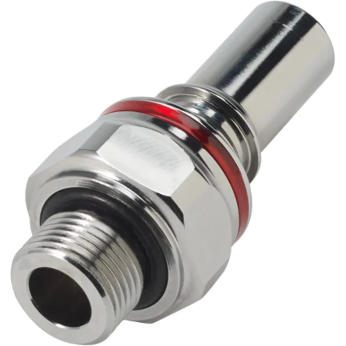 Colder LQ6D47006RED Everis 3/8″ G-Thread/BSPP Valved Liquid Cooling Connector Insert, Warm Red