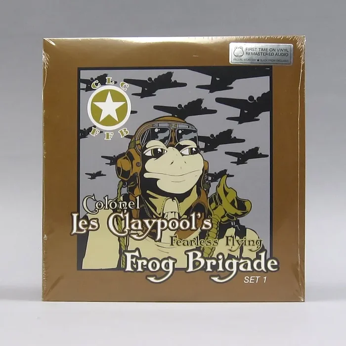 Colonel Les Claypool’s Fearless Flying Frog Brigade: Live Frogs Sets 1 & 2 (Colored Vinyl) Vinyl 3LP (Record Store Day)