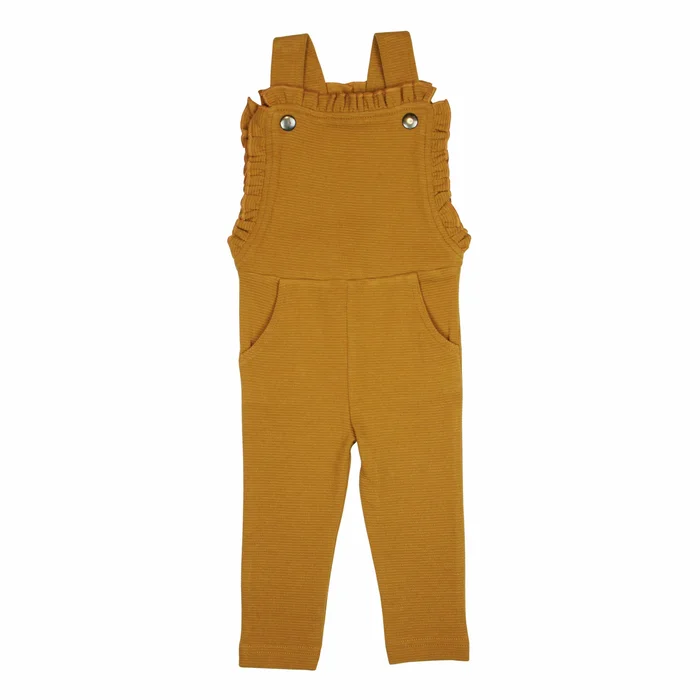 Coverall Ruffle Corduroy (Overalls) – Butterscotch