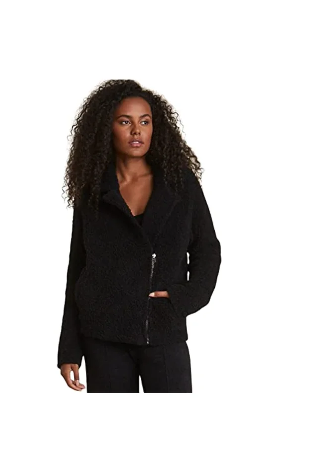 COZYCHIC SHEARLING MOTO JACKET
