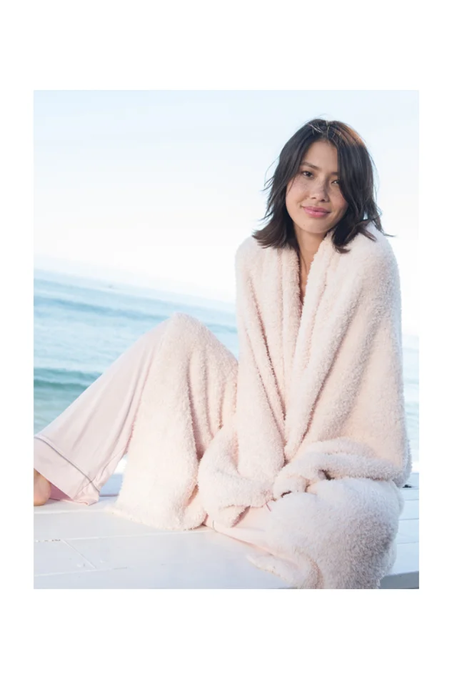 COZYCHIC THROW-PINK