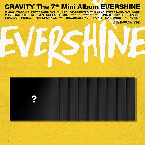 Cravity 7th Mini Album – Evershine (Digipack Ver.)