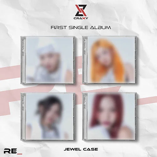 Craxy 1st Single Album – Re_ (Jewel Ver Set)
