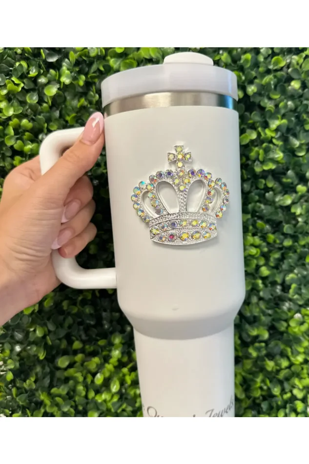 Crown Jeweled Tumbler