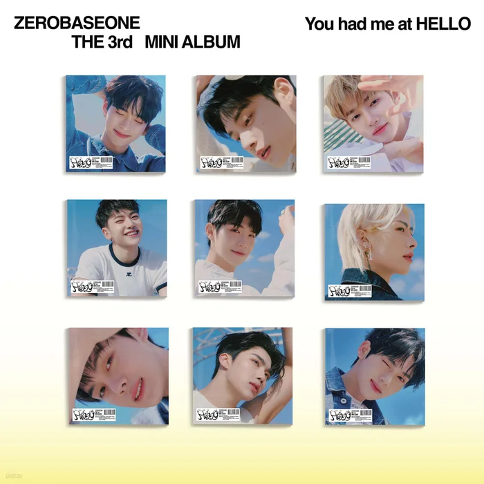 [Deals] ZEROBASEONE – 3rd Mini Album You had me at HELLO (DIGIPACK Ver.) (Random Ver.)