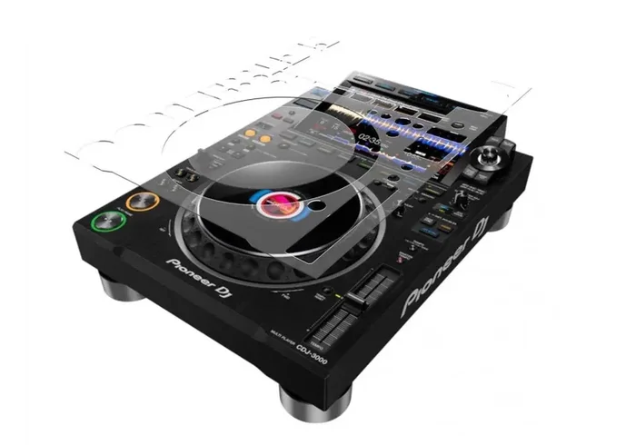 DJ Skin Protective Overlay for Pioneer CDJ-3000