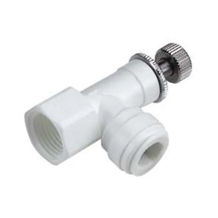 DMfit Control Valve Female Adapter – 3/8″ Push-in x 3/8″ NPTF