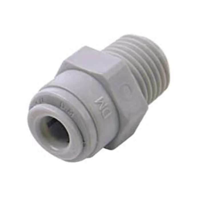 DMfit Straight BSPT Male – 5/16″ Push-in x 3/8″ BSPT
