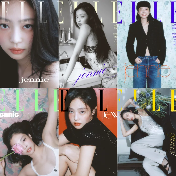 ELLE KOREA MAGAZINE 2025.08 SPECIAL EDITION (COVER : BLACKPINK JENNIE)