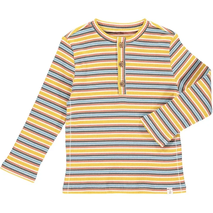 Erwin Henley – Mustard/Blue Stripes
