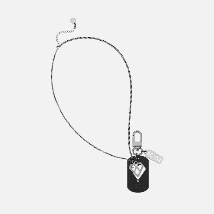 Exo Kai – Welcome Back Set Necklace & Tag Keyring