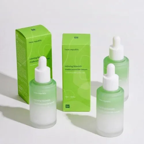 face republic calming blemish madecassoside serum 45ml
