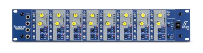 Focusrite Pro ISA 828 MkII 8-Channel Preamp for Mic, Line-Level, and Hi-Z Instruments