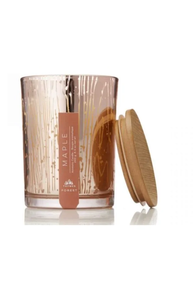 FRASIER FIR FROSTED PLAID MEDIUM POURED CANDLE-TESTER