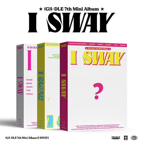 (G)I-DLE 7th Mini Album – I Sway (Random)