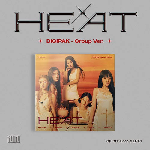 (G)I-DLE SPEZIALALBUM – HEAT (DIGIPAK GROUP VER.)