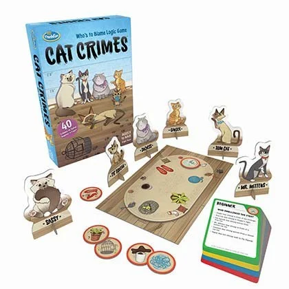 Game – Cat Crimes: A Who’s to Blame Logic Game