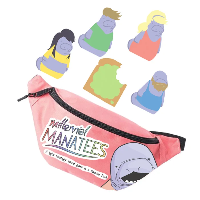 Game – Millennial Manatees: Board Game in a Fanatee Pack