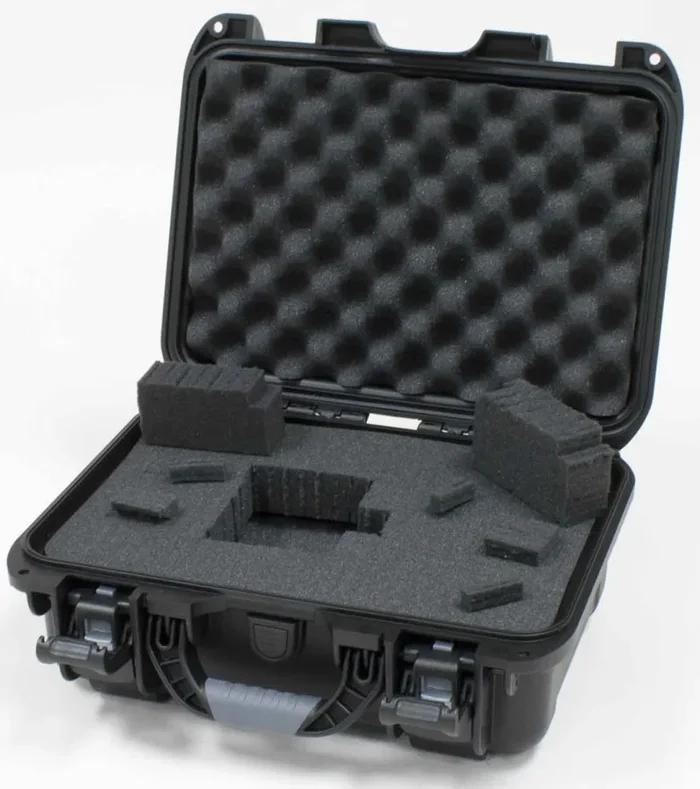 Gator Cases GU-1309-06-WPDF Waterproof Injection Molded DJ Case with Diced Foam