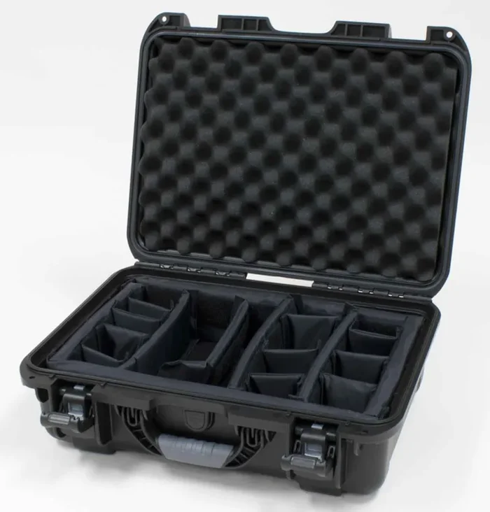 Gator Cases GU-1711-06-WPDV Waterproof Injection Molded Case with Divider System – 17″ x 11.8″ x 6.4″