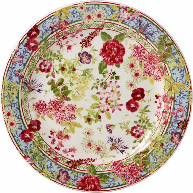 Gien Millefleurs Canape Plate