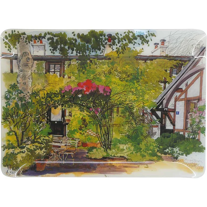 Gien Paris Giverny Large Acrylic Tray