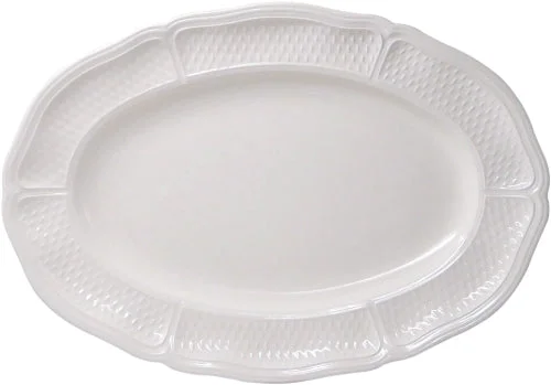 Gien Pont Aux Choux White 16.75″ Oval Platter