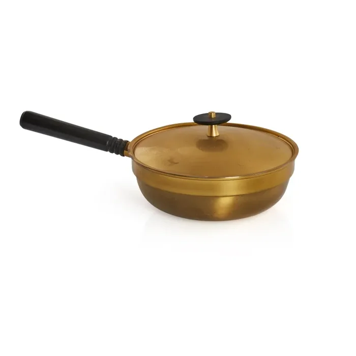 Gold Sauce Pan with Lid