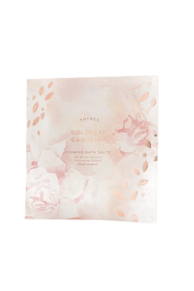 GOLDLEAF GARDENIA FOAMING BATH SALTS