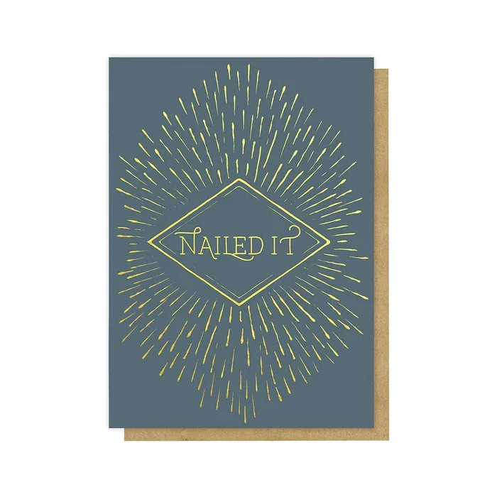 Greeting Card – Nailed It