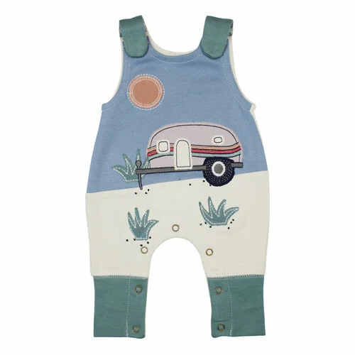 Harem Romper – Camper Applique