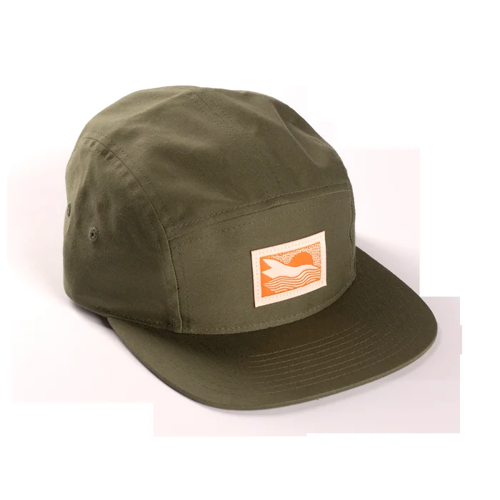 Hat – Abstract Landscape 5 Panel (Olive)