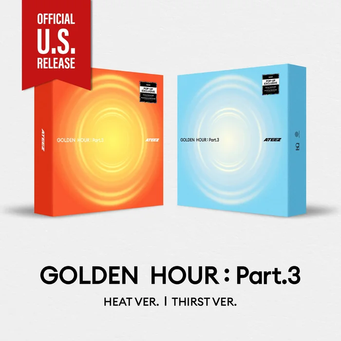 [HELLO82] [POP-UP EXCLUSIVE] ATEEZ – GOLDEN HOUR : PART.3 (2 VERSIONS)