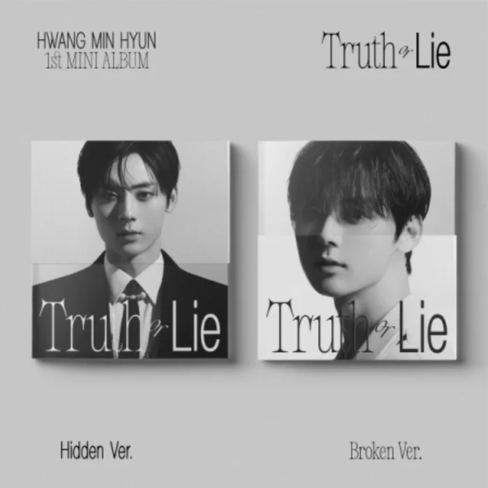 HWANG MIN HYUN – TRUTH OR LIE (1ST MINI ALBUM) (2 VERSIONS)