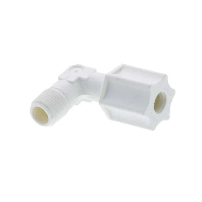 JACO 40-4-2-P-PG Polypropylene Male Elbow 1/4 OD Tube x 1/8 MPT