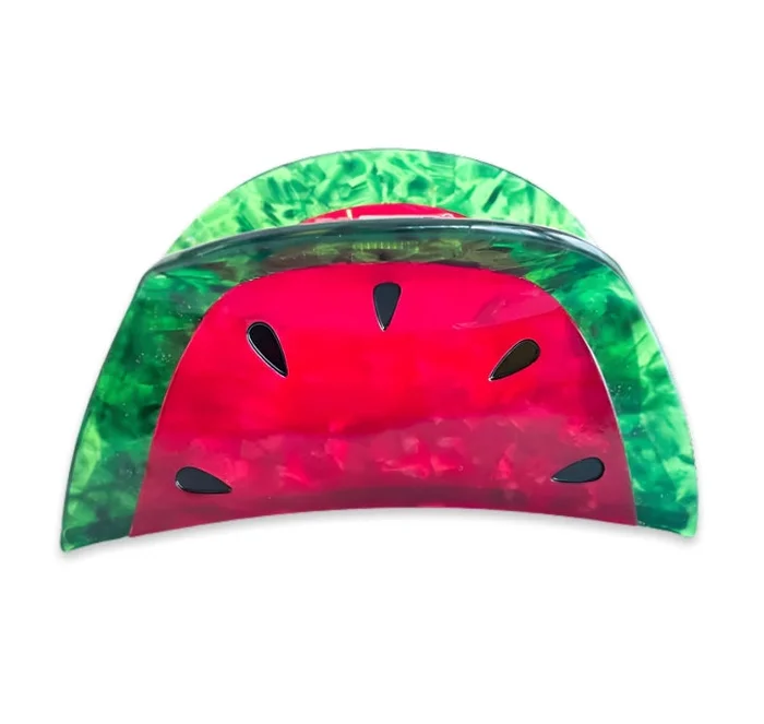 Jenny Lemons Large Watermelon Hair Claw Clip