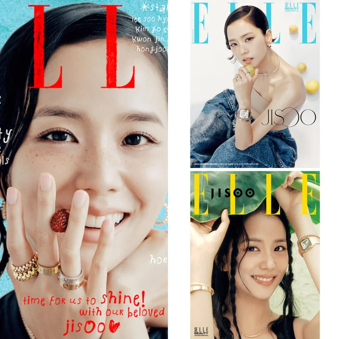 JISOO – Elle Magazine (July 2025 Issue)