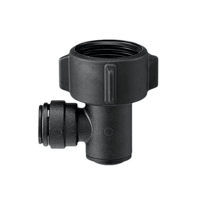 John Guest ProLock Female Garden Hose Elbow – 3/8 x 3/4