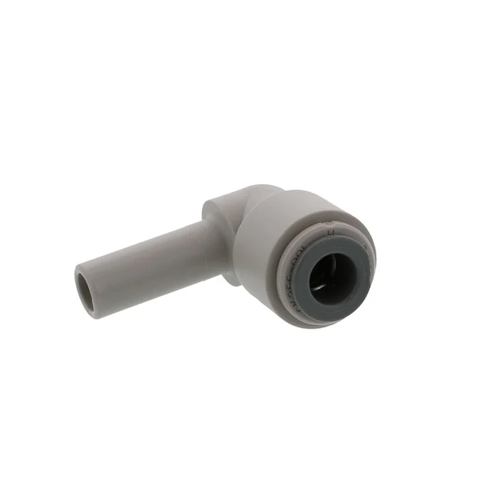 John Guest Stem Elbow Connector – 3/8 Stem x 5/16