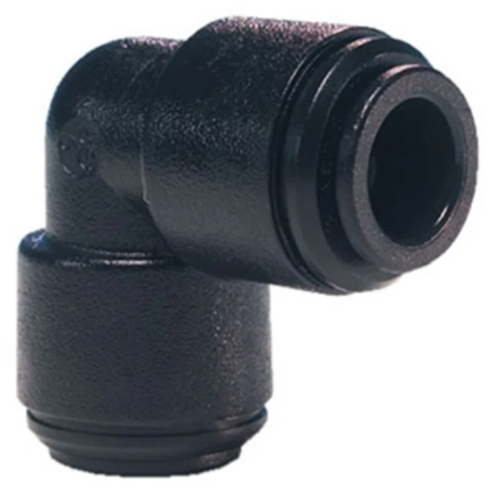 John Guest Union Elbow BLACK ACETAL – 28mm
