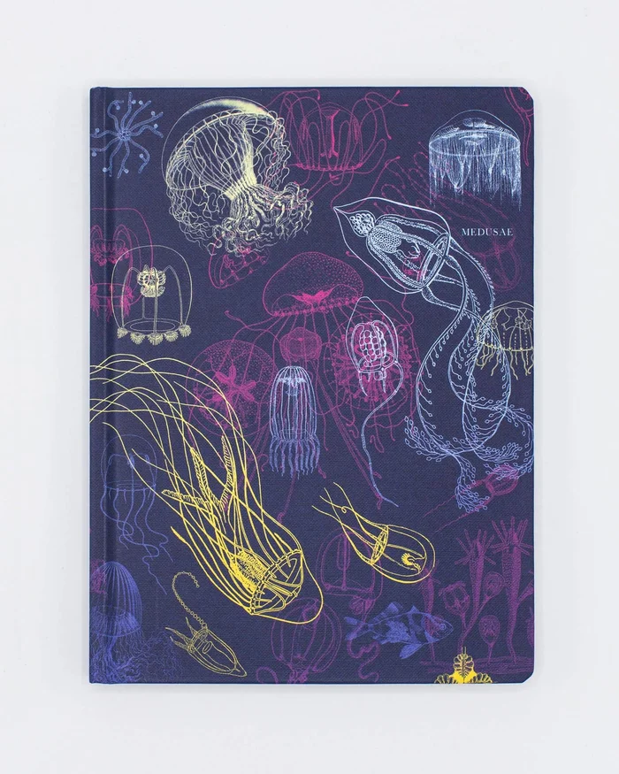 Journal (Hardcover) – Jellyfish with Dot Grid