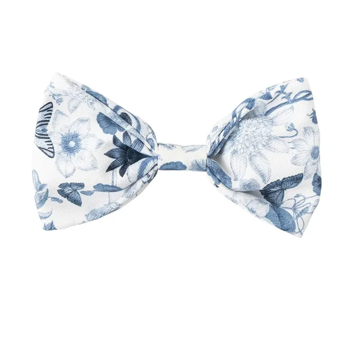Juliska Field Of Flowers Chambray Bow Tie Collar